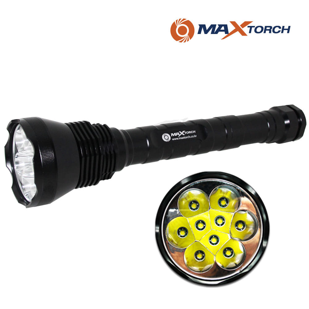 맥스토치 MT 901 LED 후레쉬 서치라이트 손전등
