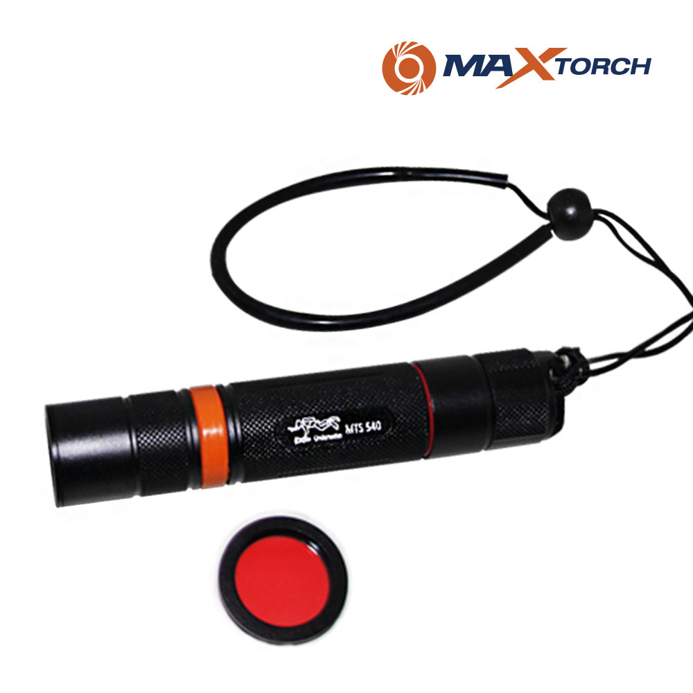 맥스토치 MTS 540 초경량 수중용 방수 LED후레쉬